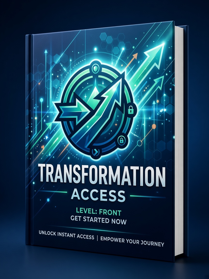 Transformation Access ebook cover with the brand emblem